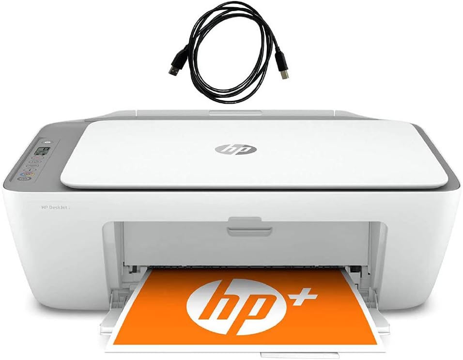 Wireless Color All-in-One Printer with USB Printer Cable G9366