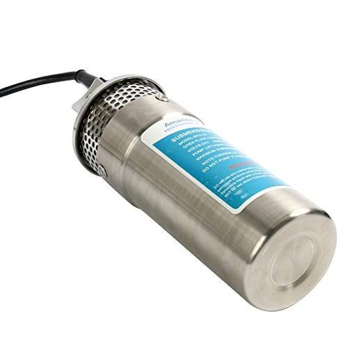 24V Stainless Shell Submersible 3.2GPM Deep Well Water DC Pump R151476