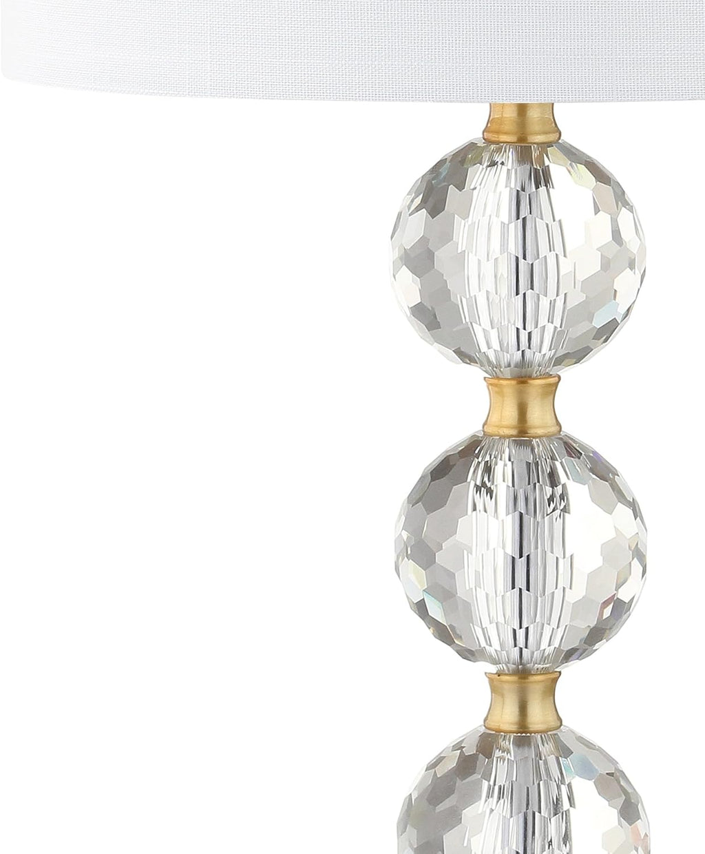 Crystal LED Table Lamp with LED Bulbs Included D442933