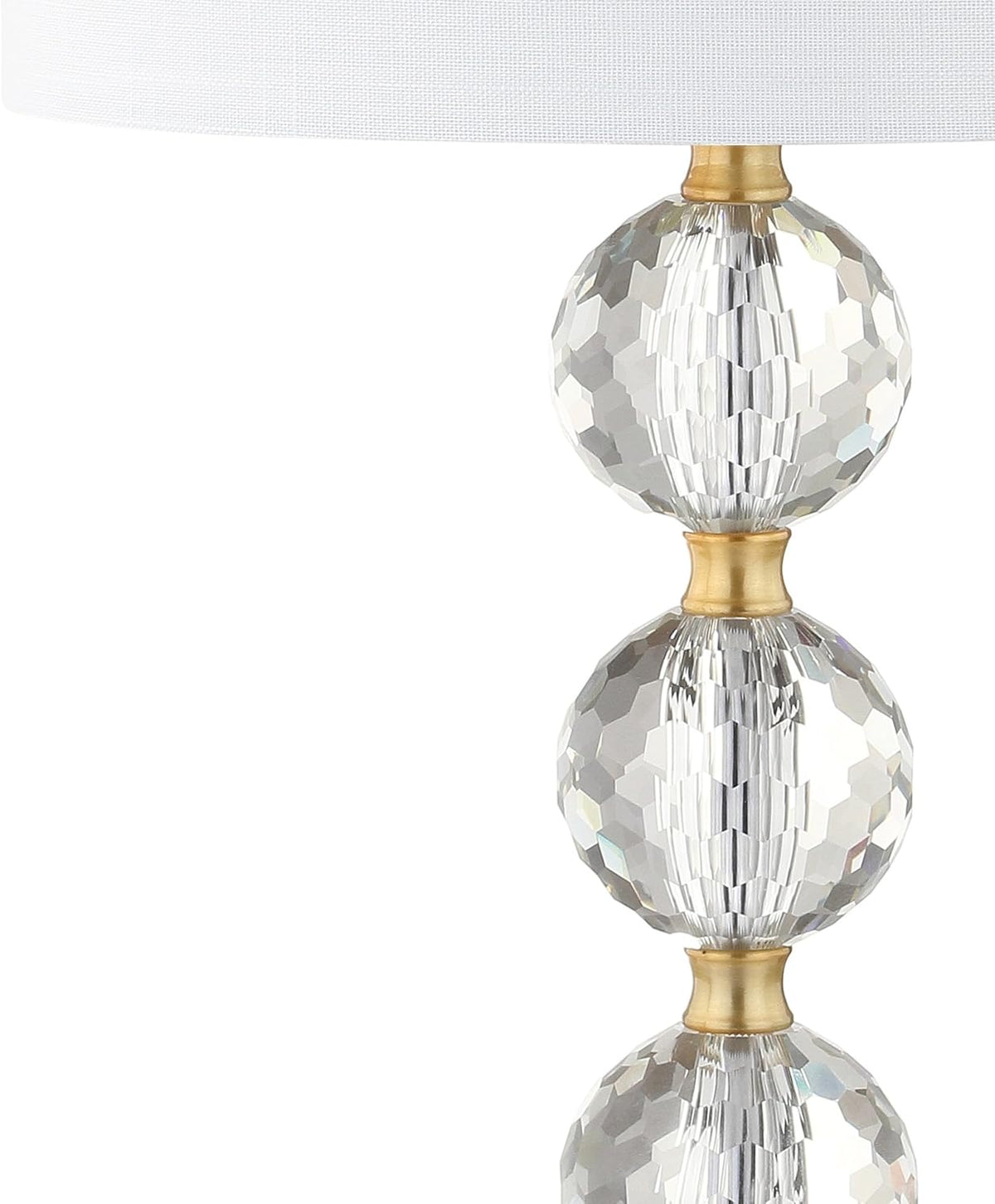 Crystal LED Table Lamp with LED Bulbs Included D442933