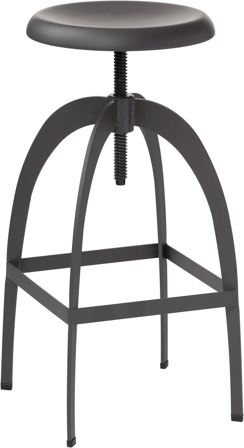 Chrome Adjustable Barstool H3743