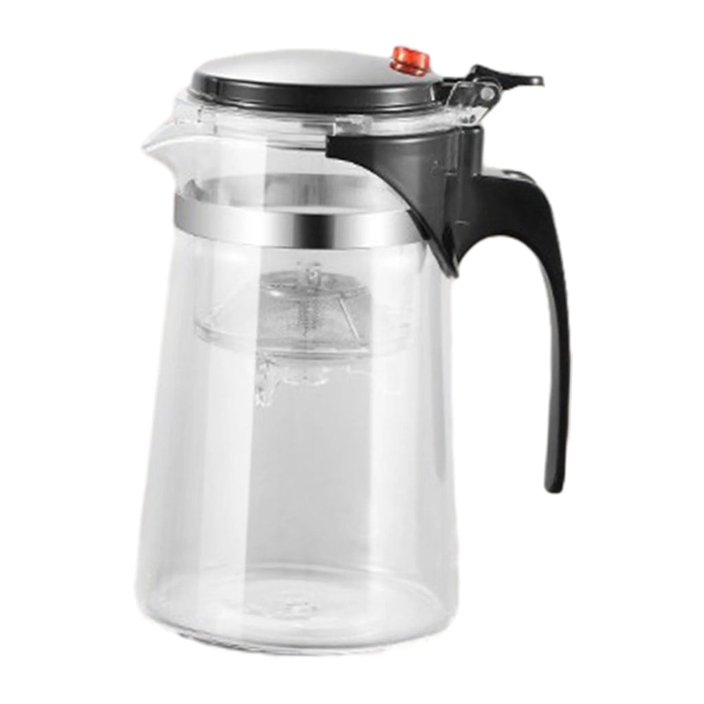 Glass Teapot Kettle Coffee Pot with Tea Filter 900ML M90857