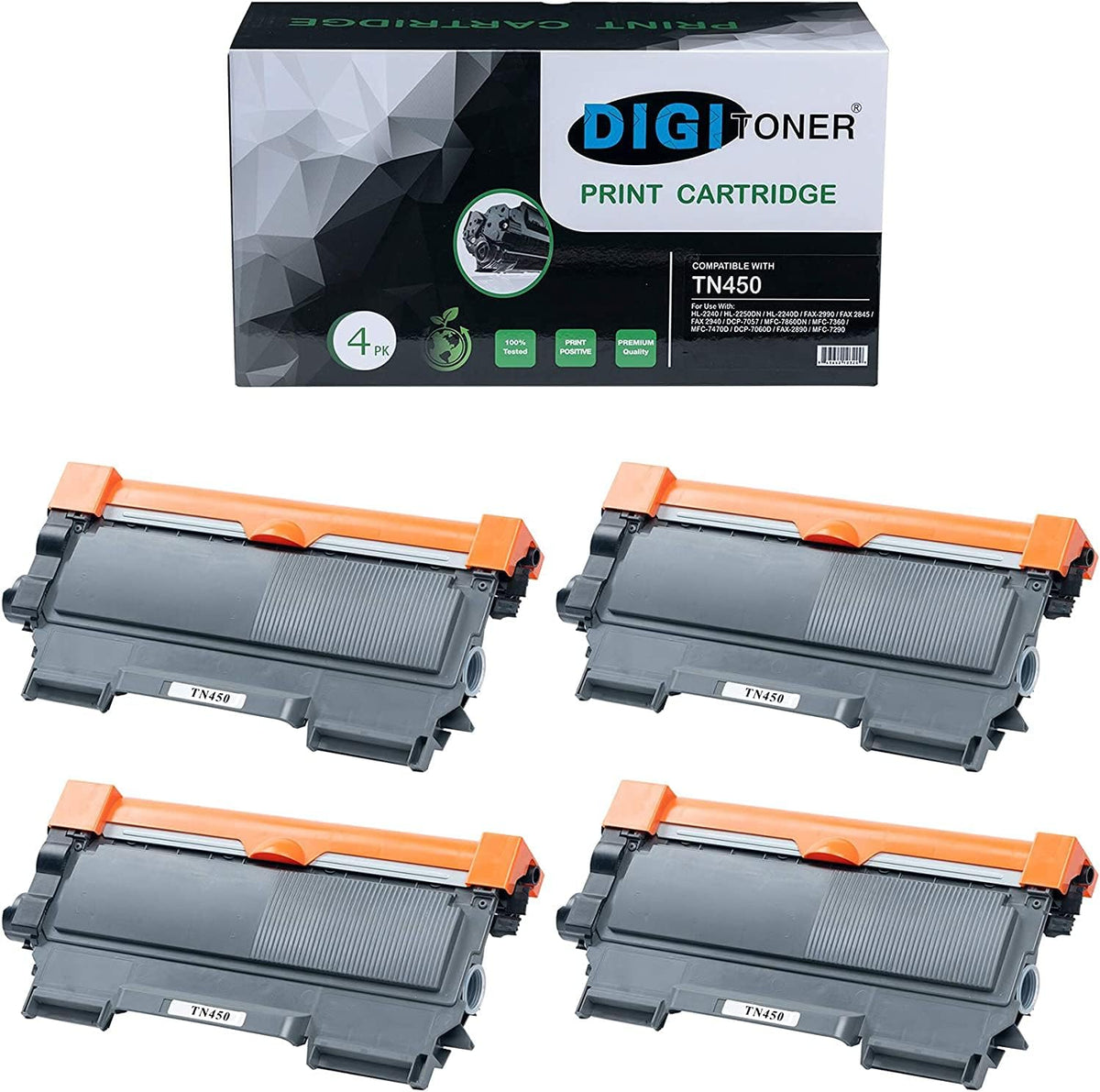 Black 4-Pack High Yield Toner Cartridge R4341