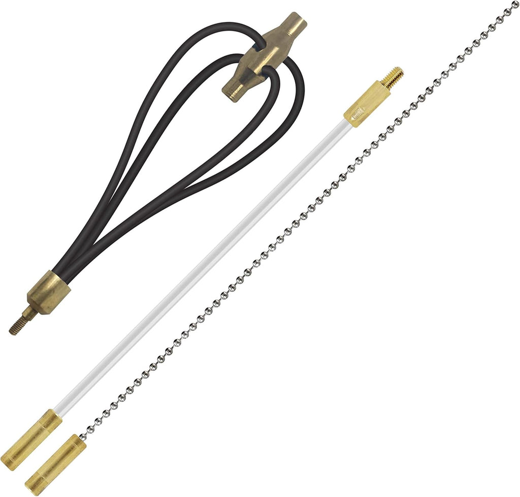 33 Foot Wire and Cable Pulling Kit with 19 Multi-function Attachments F712