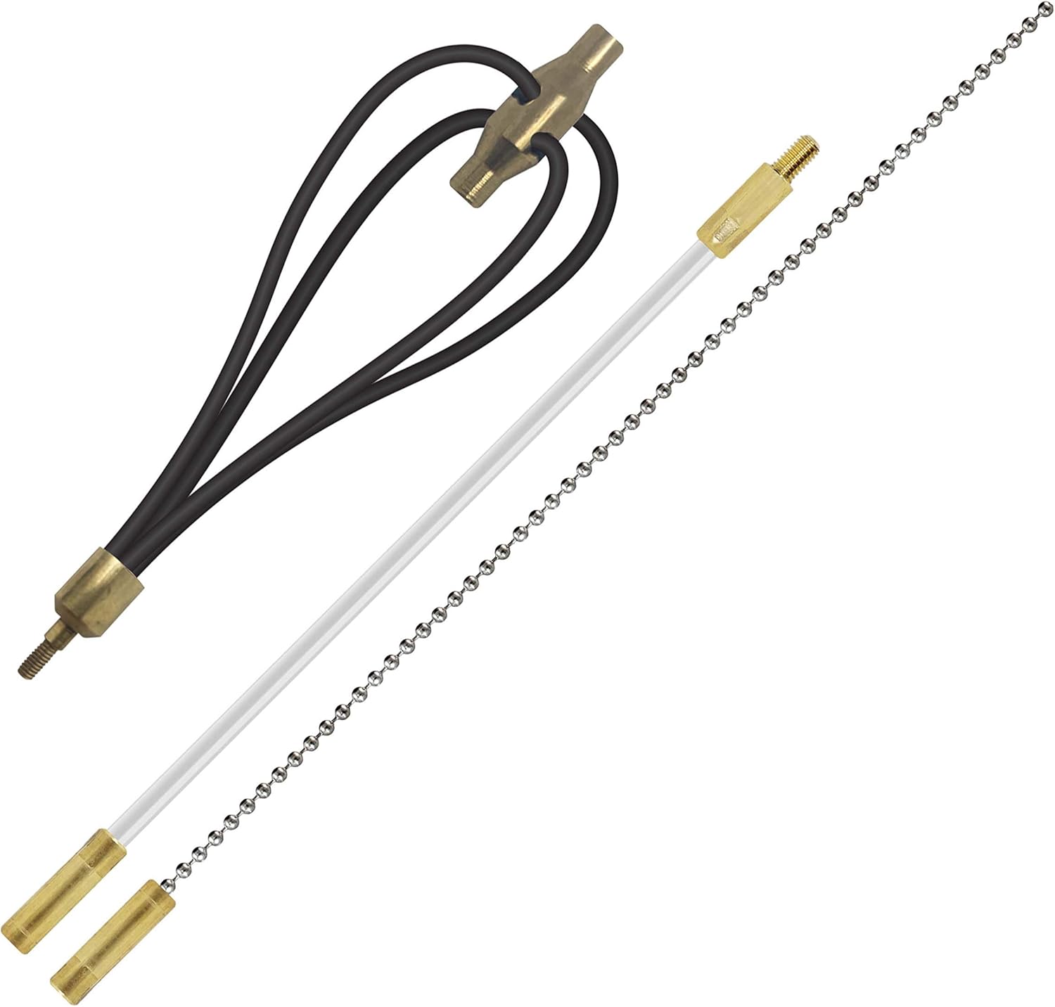 33 Foot Wire and Cable Pulling Kit with 19 Multi-function Attachments F712