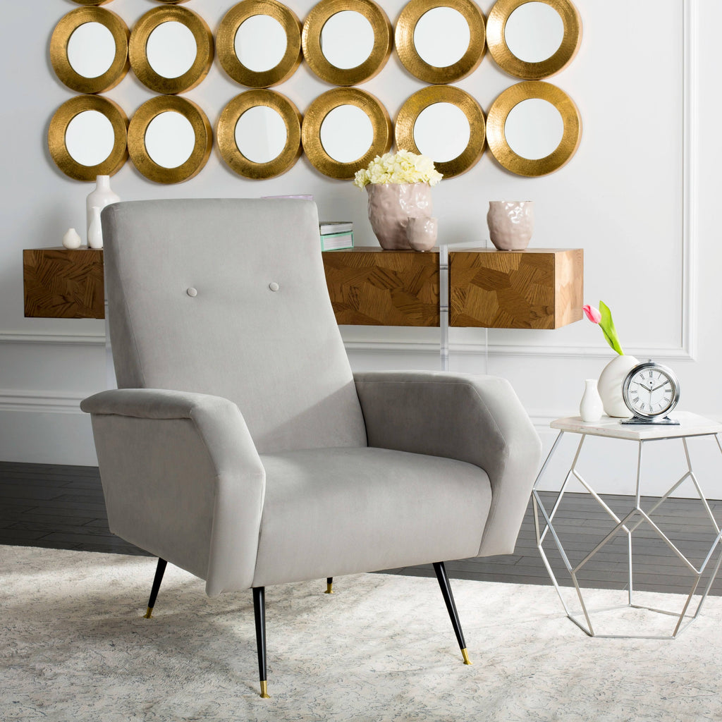 Velvet Retro Accent Chair C264126