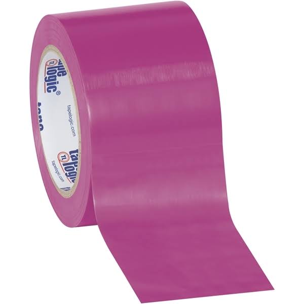 Purple Solid Vinyl Safety Tape 3x22 x 36 Yard Roll (16 Roll/Case) X706218