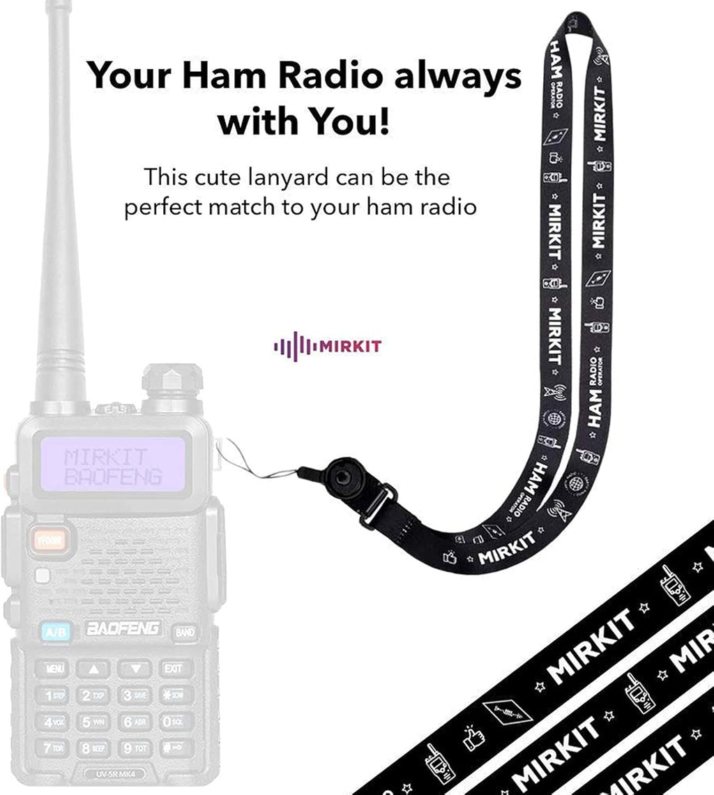 8 Watt Max Power Two Way Radio with Battery 3800 mAh, Handheld Speaker Mic, Programming Cable Y745667