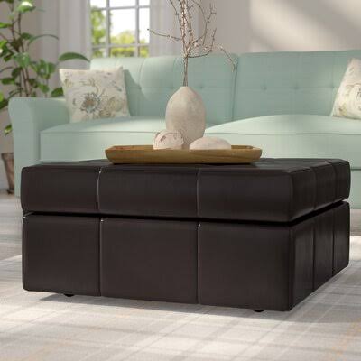 Tufted Square Storage Ottoman B5550