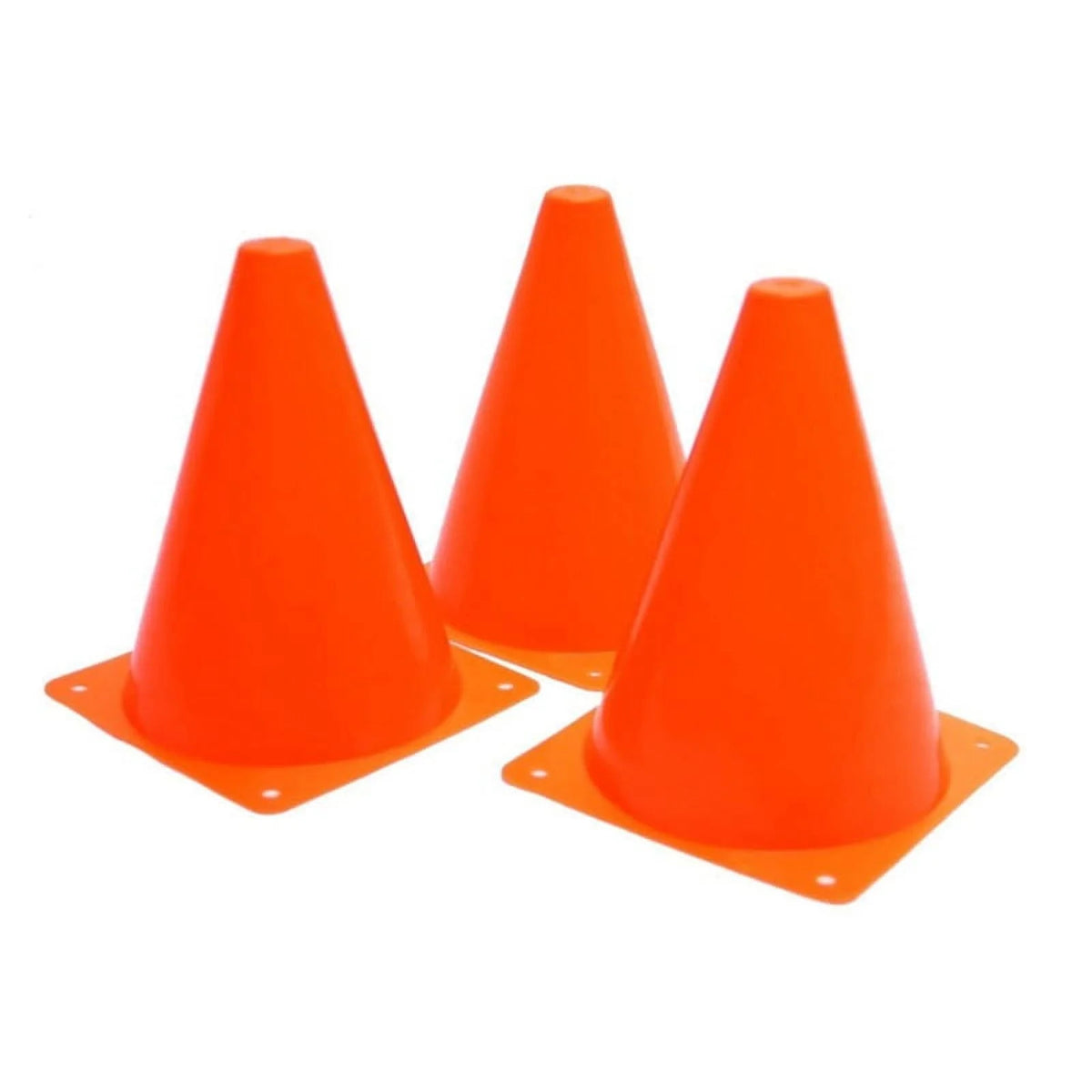 10 Pcs Traffic Cones 7 Inch Multipurpose Cones for Football Training E37175