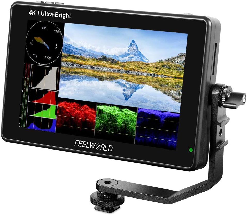 7 Inch 2200nit Touch Screen Camera Field Monitor with 4K HDMI Input X242395
