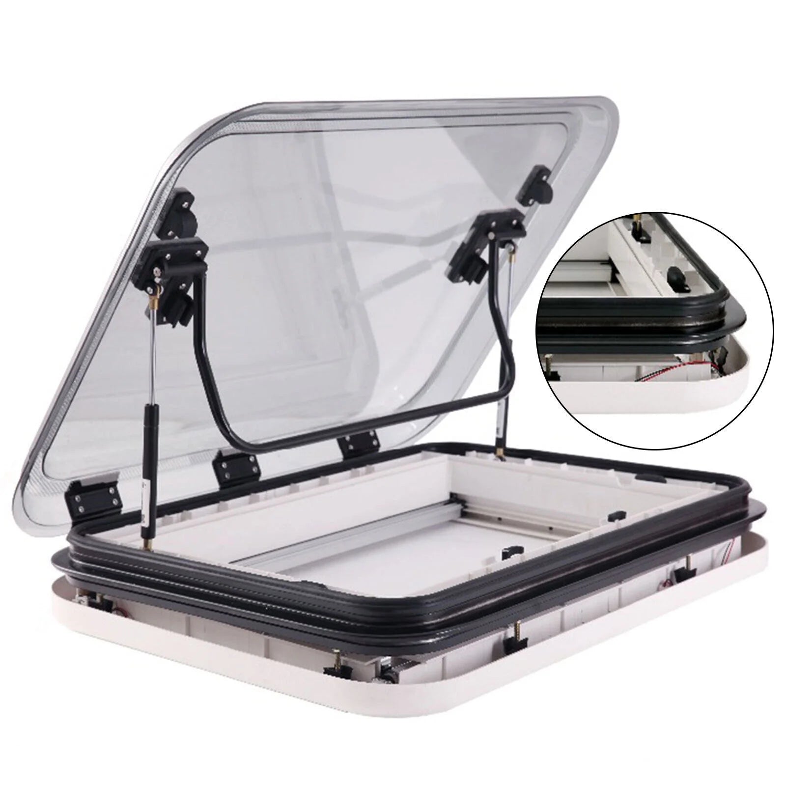 RV LED Skylight Roof Vent Hatch Window A431202