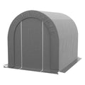 Dark Gray Outdoor Storage Tent A638