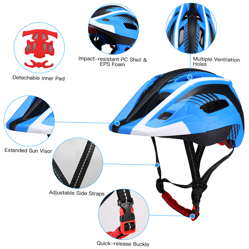 Kids Bike Helmet with Zipper S248
