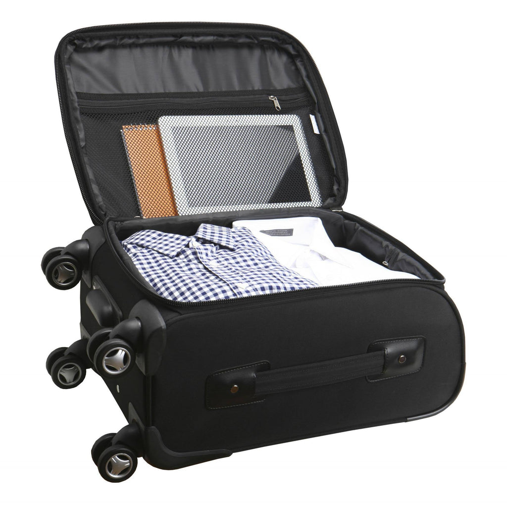 Black 20x22 Spinner Carry-On H3606