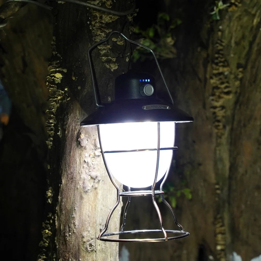 Retro Camping Lantern with Power Bank D235