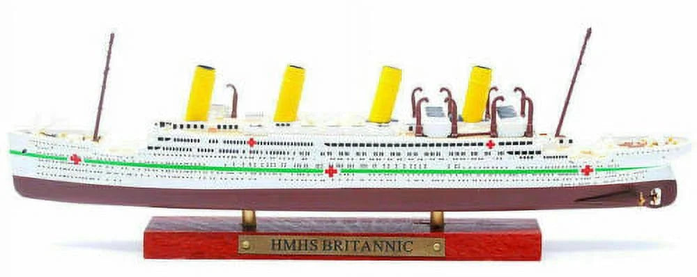 Atlas HMHS Britannic Cruise Ship Model Diecast Ocean Boat T1310