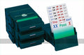 Set of 4 Bridge Boxes with Bidding Cards F6949