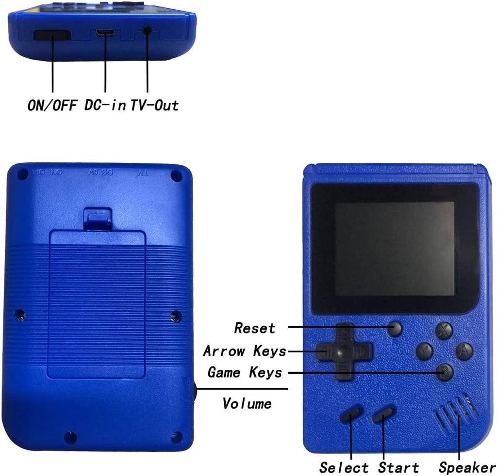 400-in-1 Retro Handheld Game Console with AV Cable F9532