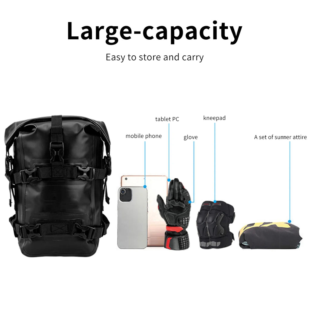 8L Waterproof Motorcycle Frame Bag E6013