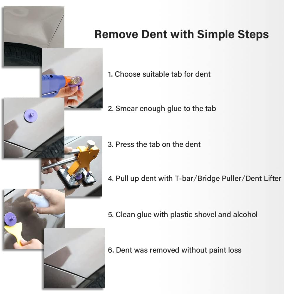 60pcs Paintless Dent Repair Tool Kit Q31741