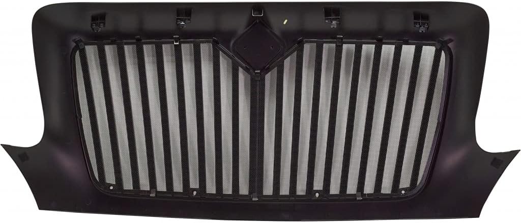 Black Vertical Bar Grille with Bug Screen J76255