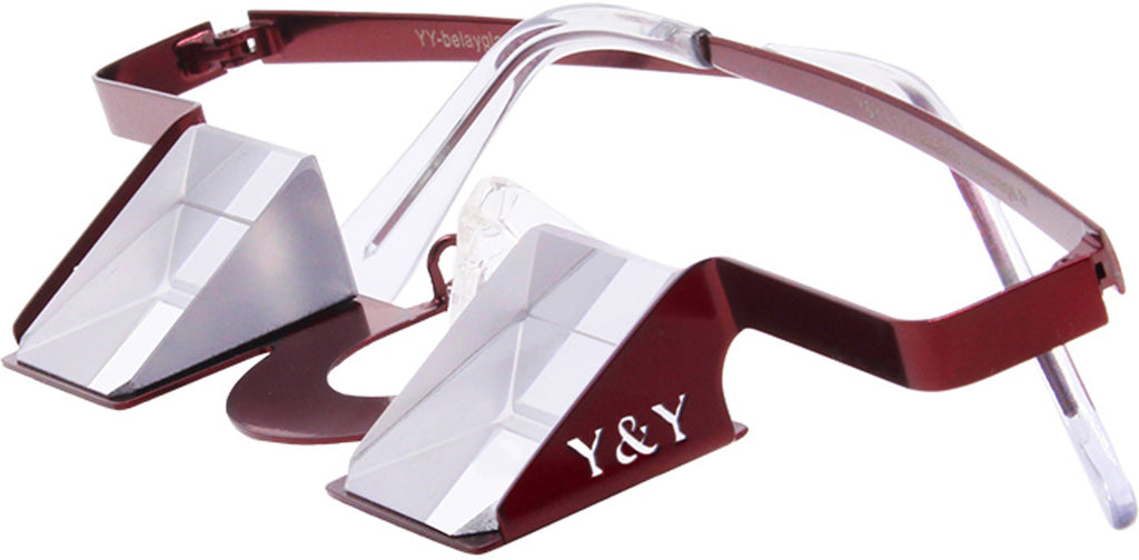 Bordeaux Red Vertical Belay Glasses L423206