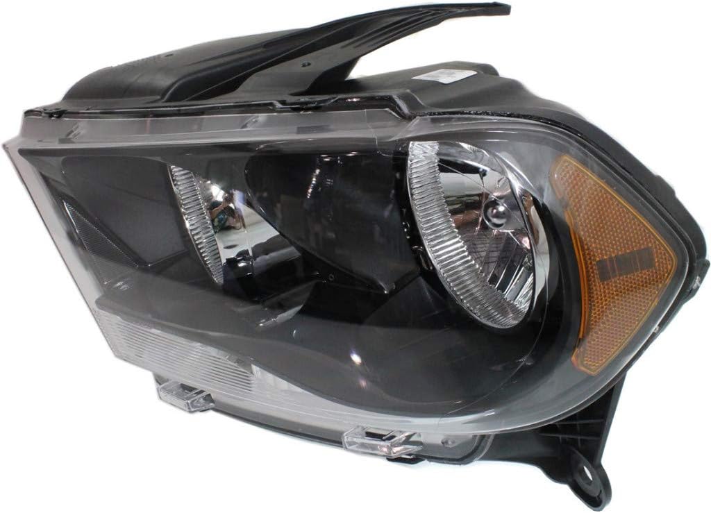 Headlight Assembly for Dodge Durango Passenger Side Black Housing K82227