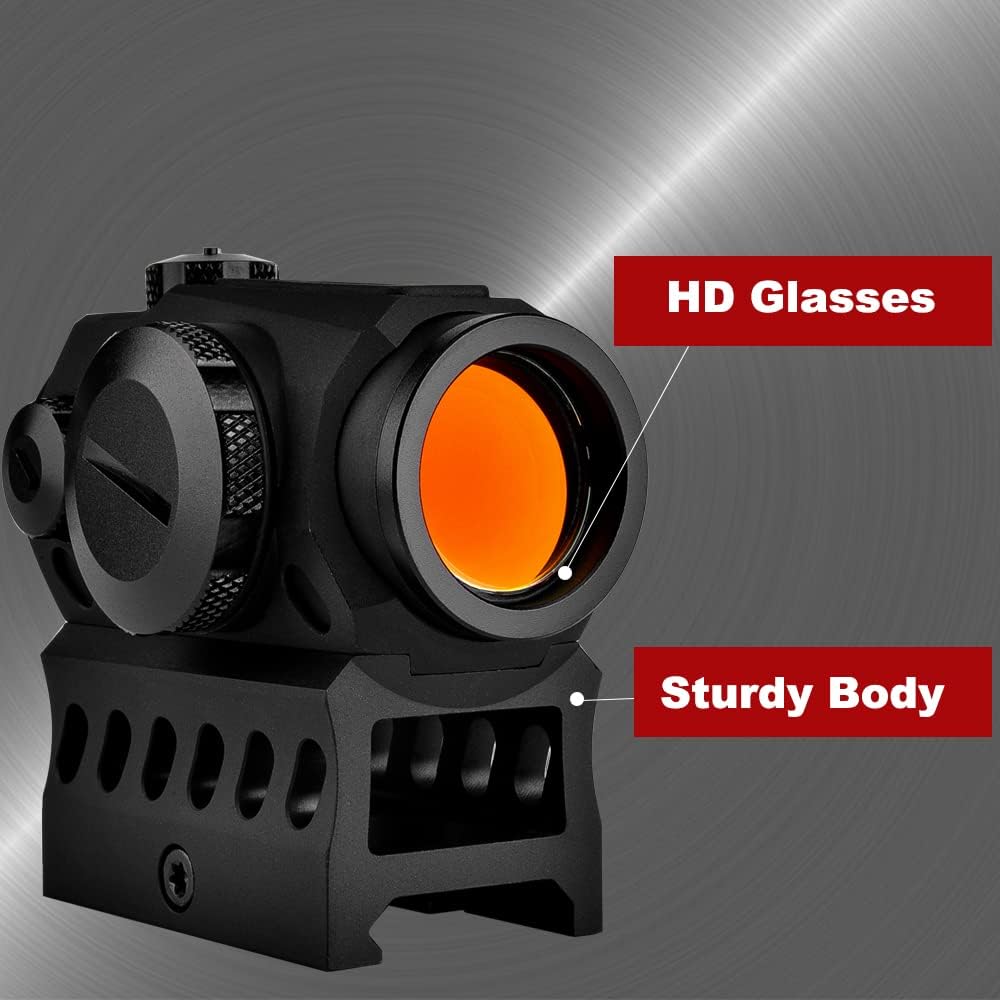 Red Dot Sight 1x20mm 2MOA Rifle Scope with Riser Z95846