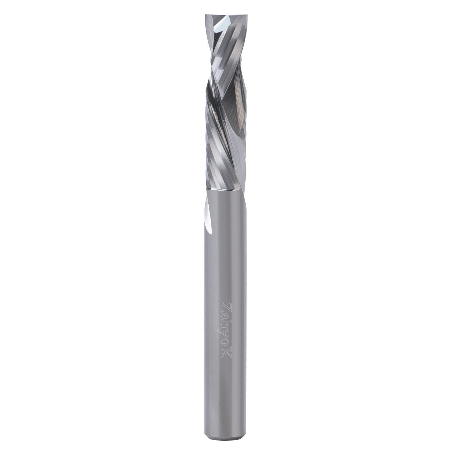 Solid Carbide Straight Router Bit, 1/4 Cutting Dia, 1/4 Shank, Pack of 2 R328