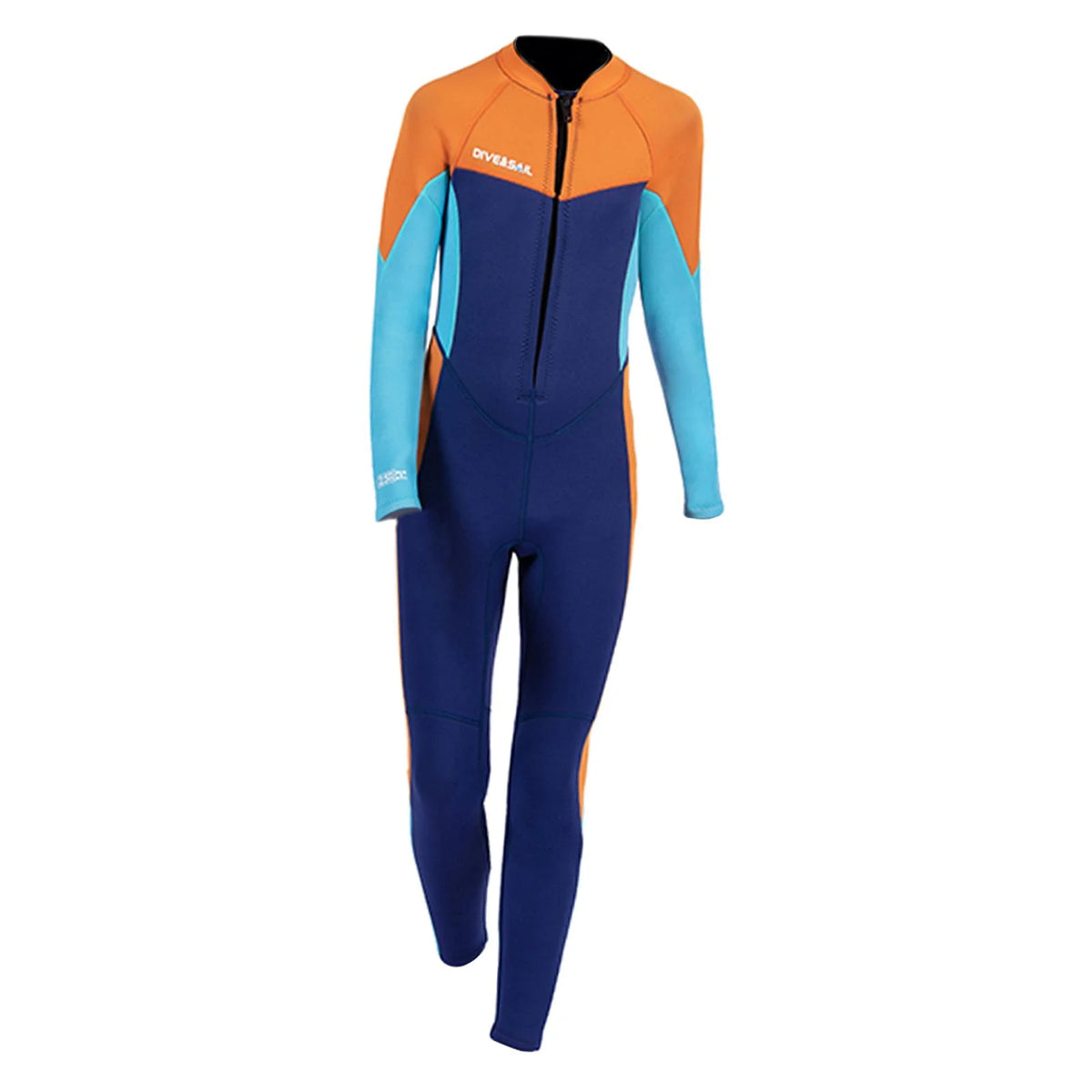 Blue 2.5mm Neoprene Kid Wetsuits Size 8 A1886