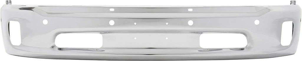 Chrome Steel Front Bumper Face Bar for 2014-2018 RAM 1500 Pickup W47443