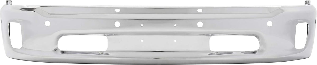 Chrome Steel Front Bumper Face Bar for 2014-2018 RAM 1500 Pickup W47443