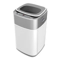 Grey Compact Top Loading Washing Machine with Stainless Steel Drum M379230