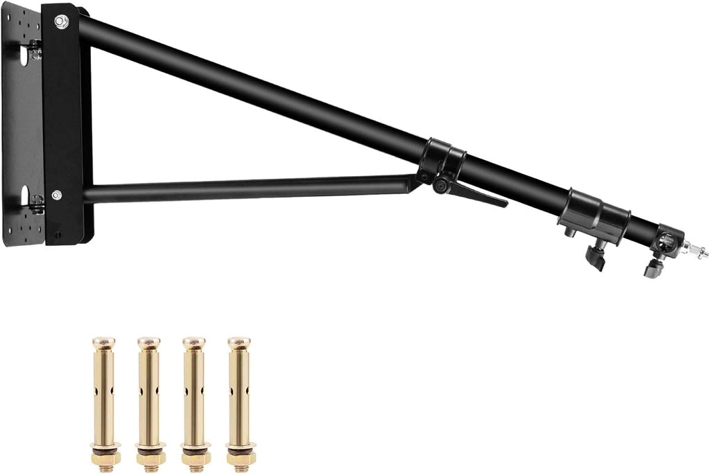 Wall Mount Boom Arm with Triangle Base, Adjustable Camera Mount W224246