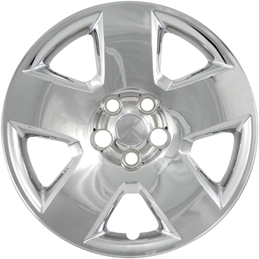 Silver 17 inch Bolt On Wheel Covers Pack of 4 M6346