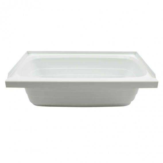 White RV Left Hand Tub A120225