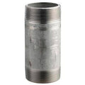 SS 304/304L Schedule 80 Seamless Extra Heavy Pipe Nipple 2x3 NPT Male D4232