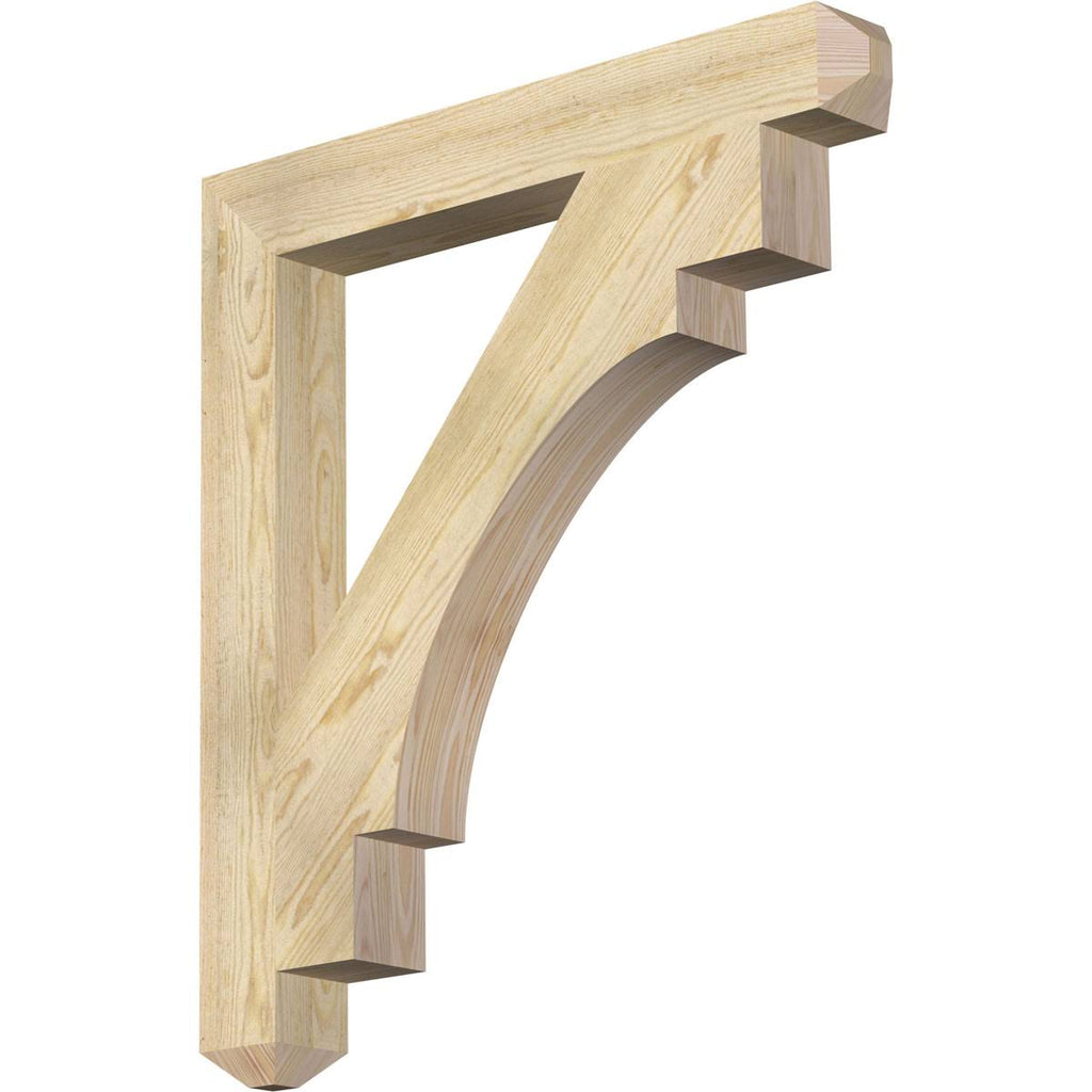 Rough Sawn Douglas Fir Bracket B2502