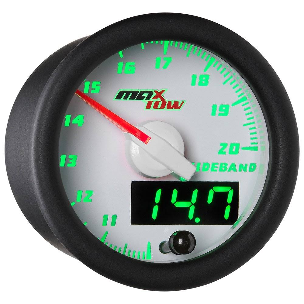 White & Green MaxTow Wideband Air/Fuel Ratio Gauge Y170839