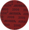 2000 Grit Foam Backed Velcro Hook Polishing Discs, 6 Inch, 20 Discs Pack of 2 I93851