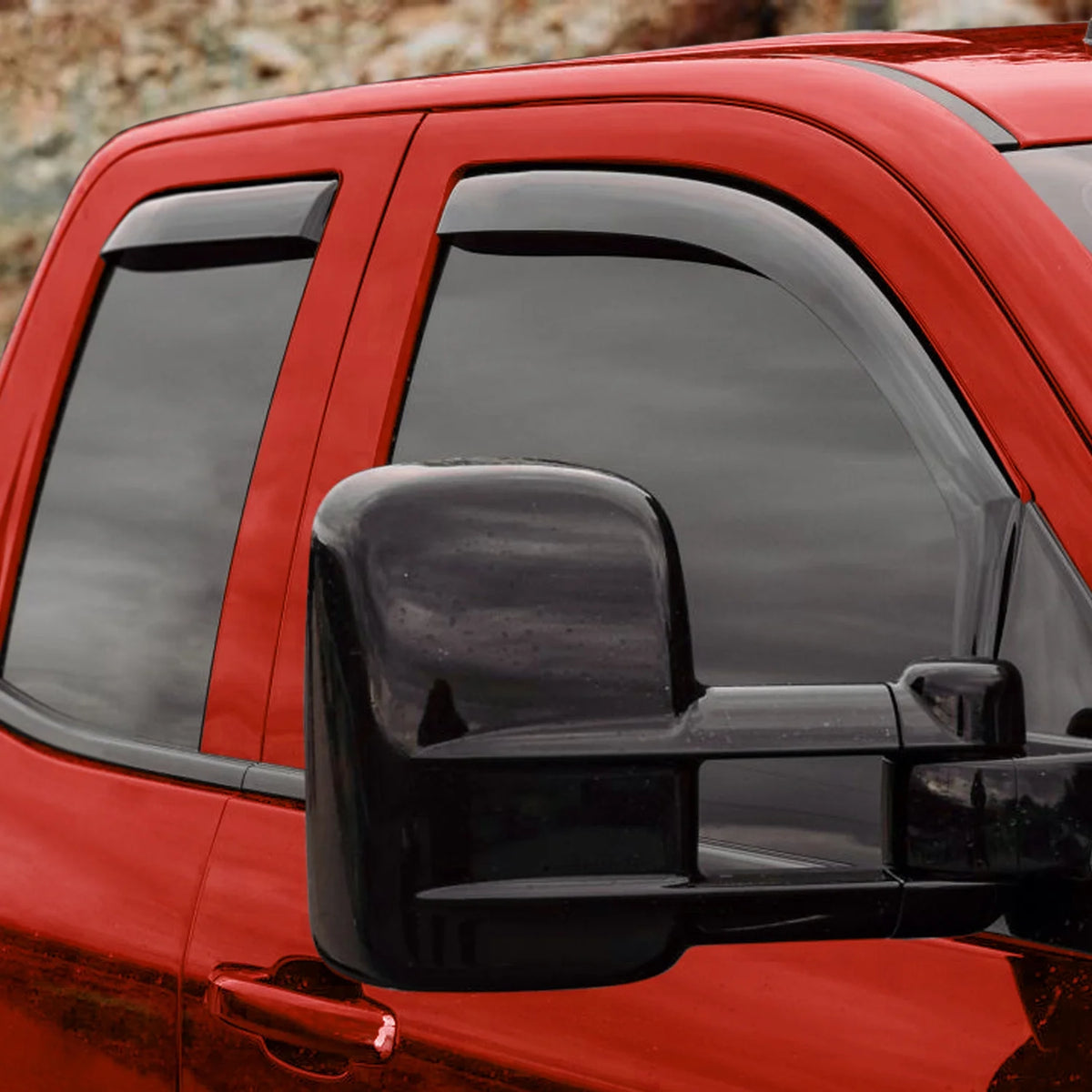 4 Pieces In-Channel Rain Guards for Trucks T8304