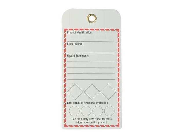 GHS Style Tags (Pack of 25) L7810