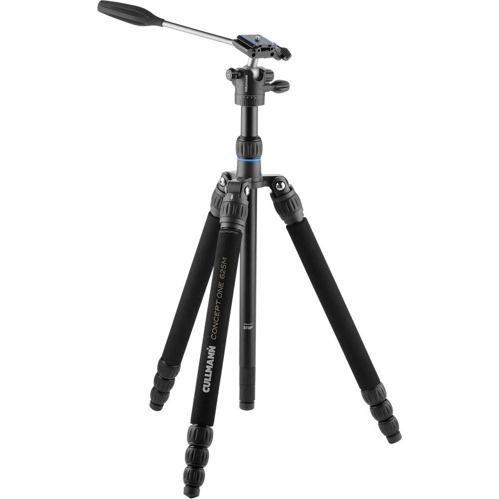 Concept One 625M Tripod with Detachable Monopod and OH2.5V Ball Head Y1070