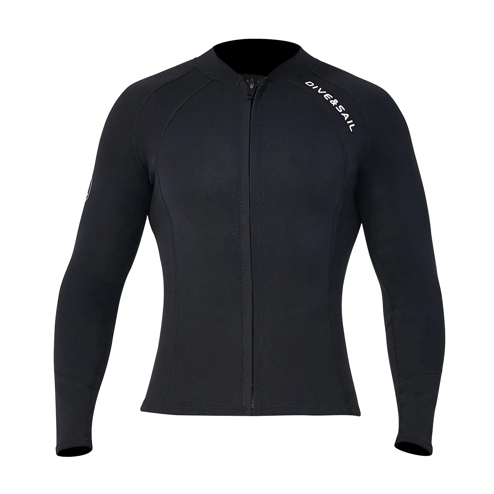 2mm Neoprene Front Zipper Wetsuits Jacket Long Sleeves L117788