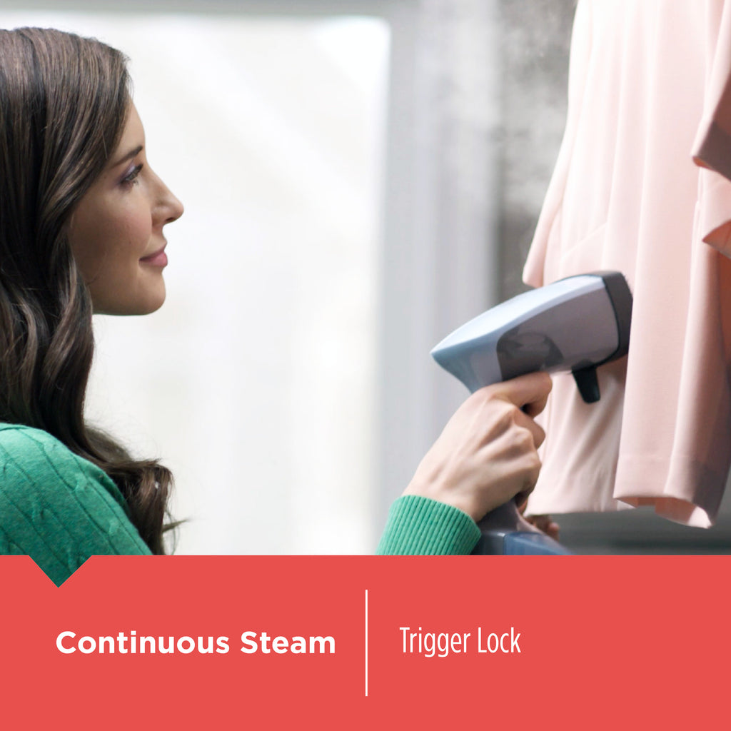 Gray/Blue Handheld Steamer F736551