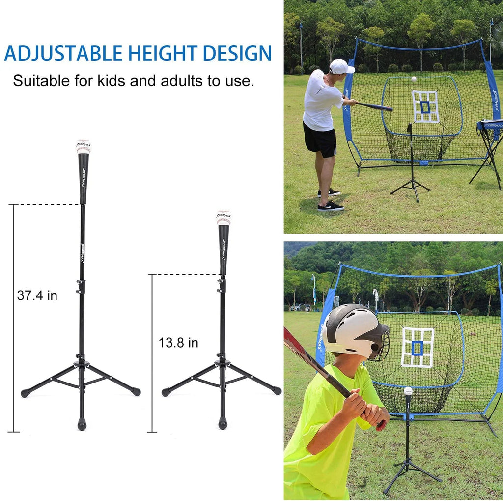 7x7 DLX Practice Net Baseball Softball Pitching Batting Training Equipment Set O969