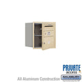 4C Horizontal Mailbox, Sandstone T6037