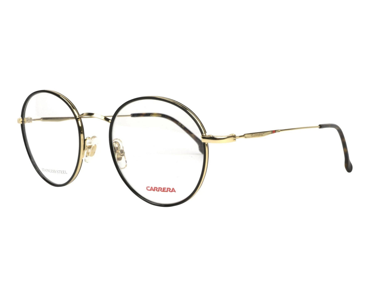 Gold Black Eyeglasses I9398