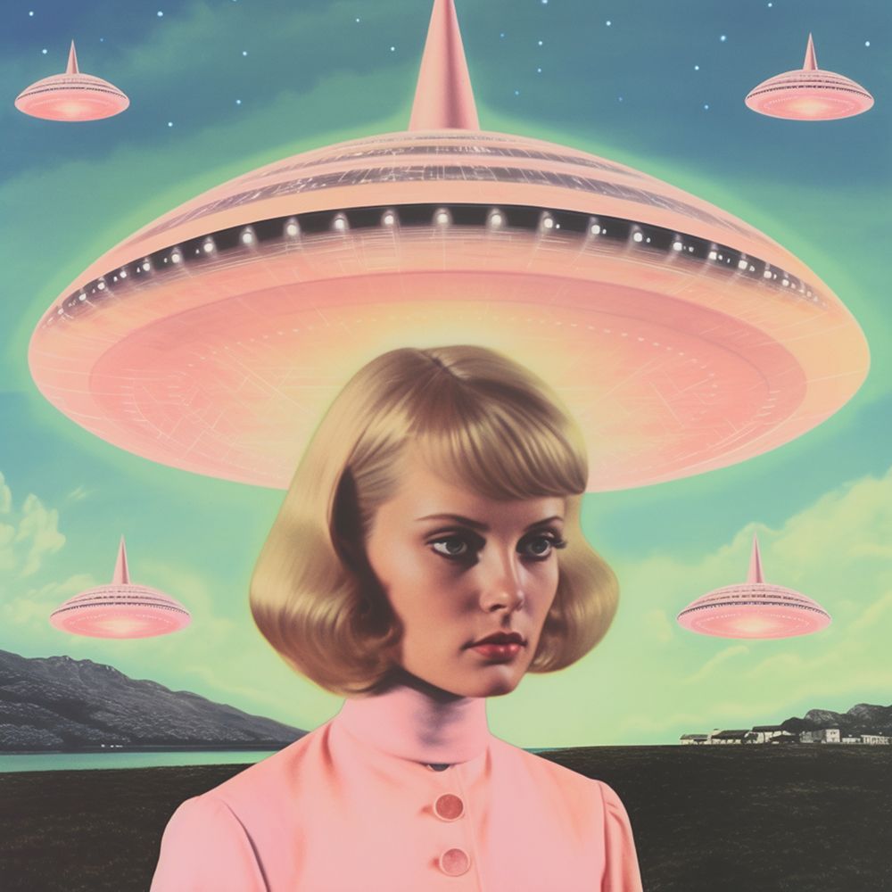 Barbie Collage Art Poster Print (24 x 24) L6577